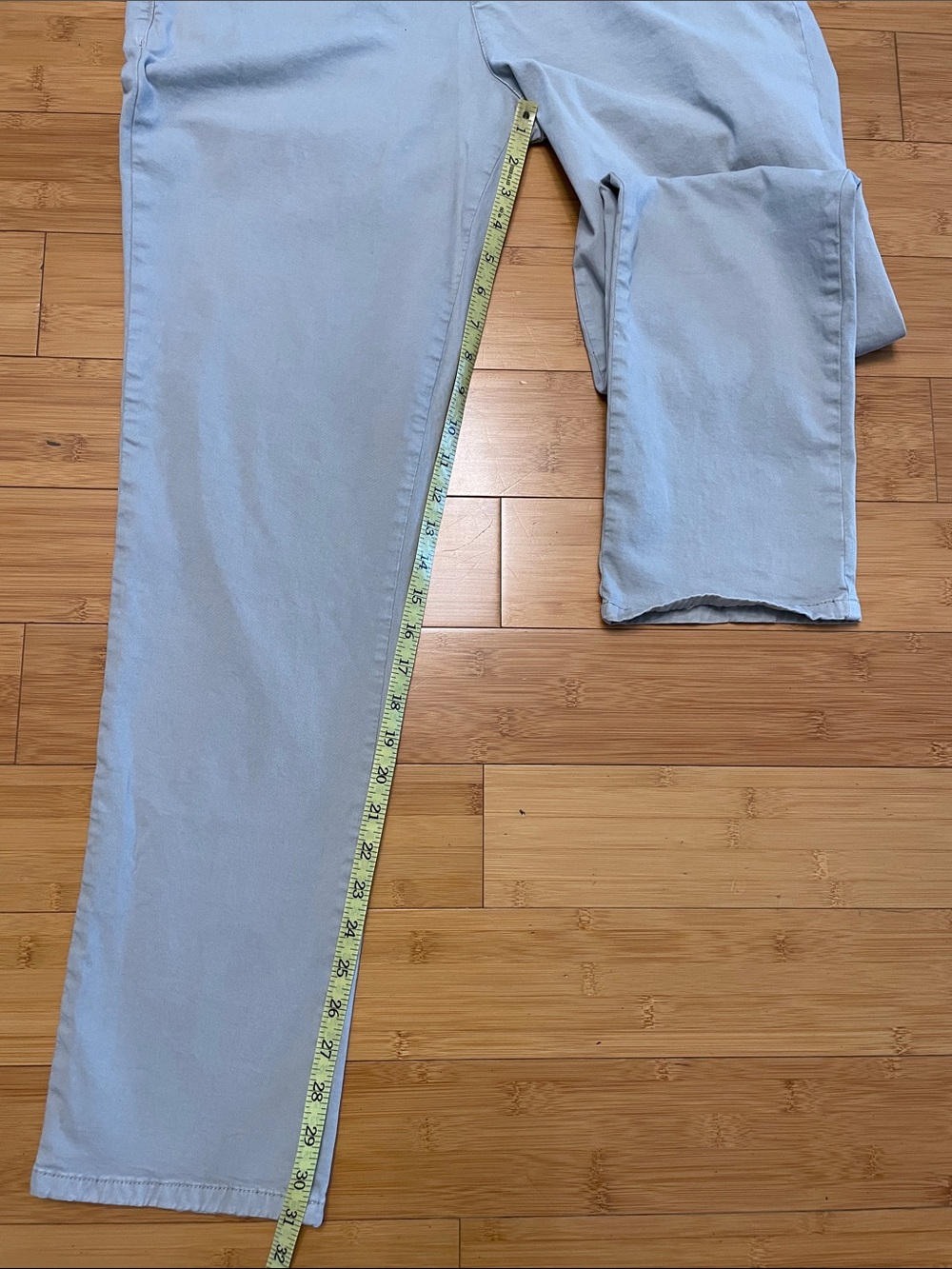 Marine Layer Men’s Chino Pants Size 34 x 31 Gray - Picture 10 of 10